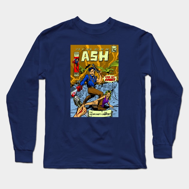 Ash The Coming of the Hefe Long Sleeve T-Shirt by blakely737